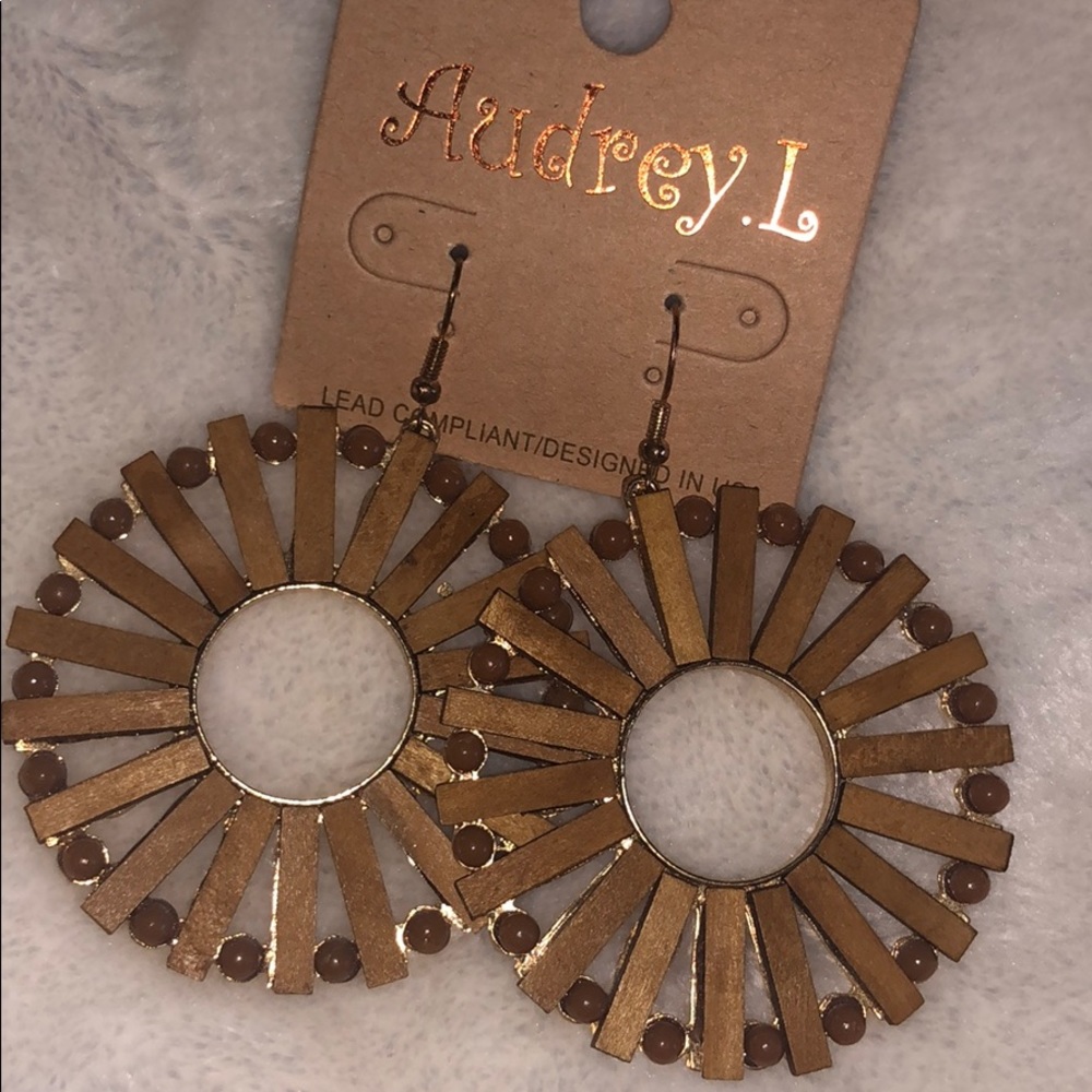 bohemian “ Audrey.L” earrings!!